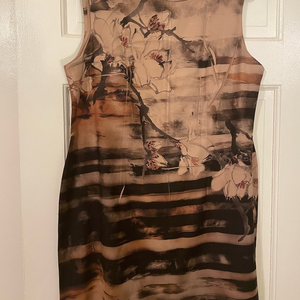 Beautiful Sheath Dress…size 14/16 gorgeous color theme..any occasion!